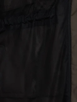 Aliso hooded nylon rain coat