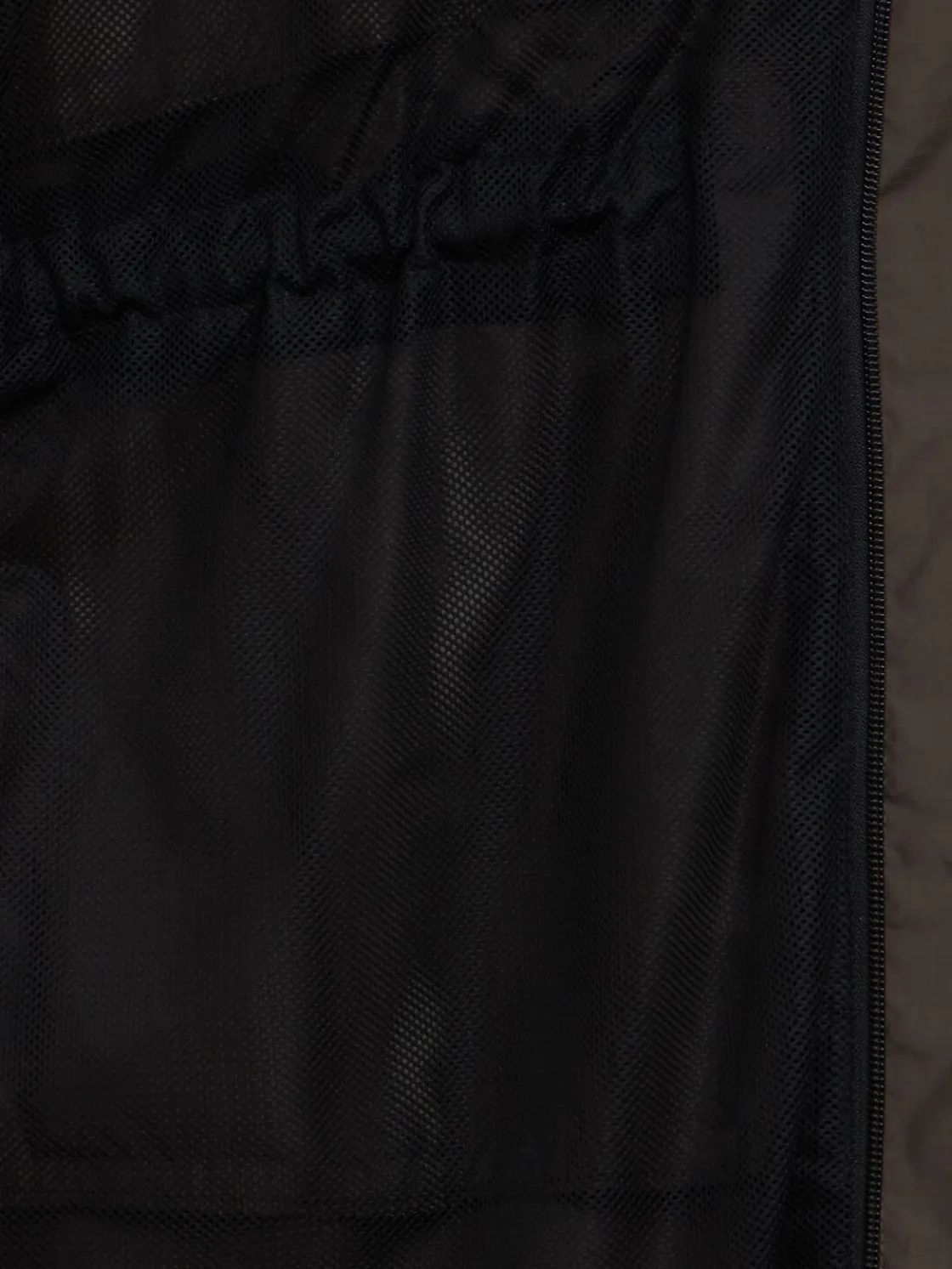 Aliso hooded nylon rain coat