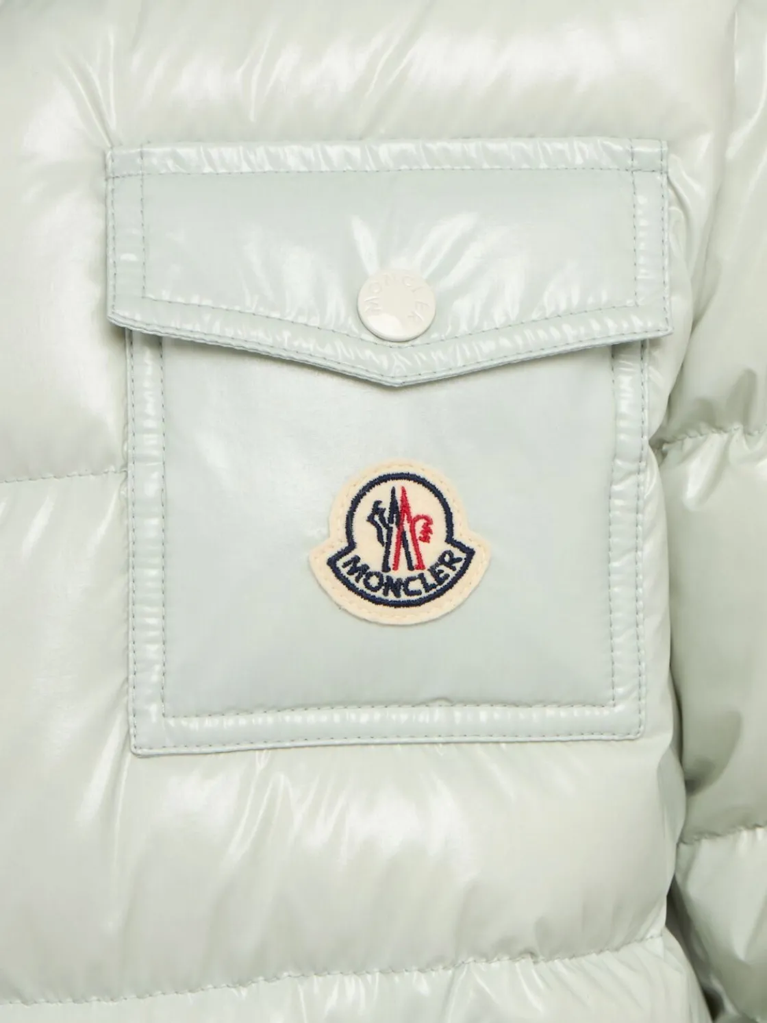 Andro nylon hooded down jacket