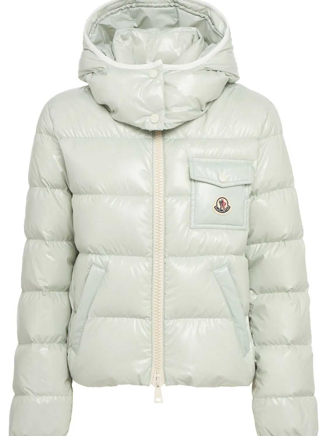 Andro nylon hooded down jacket