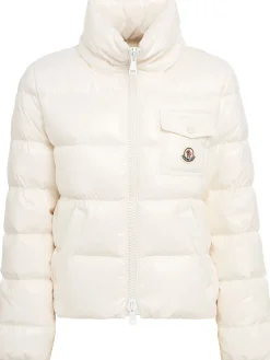 Andro nylon hooded down jacket