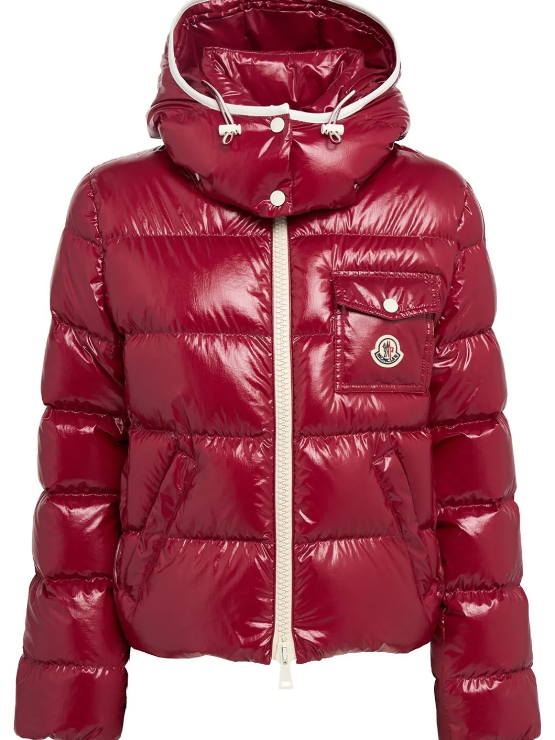 Andro nylon hooded down jacket