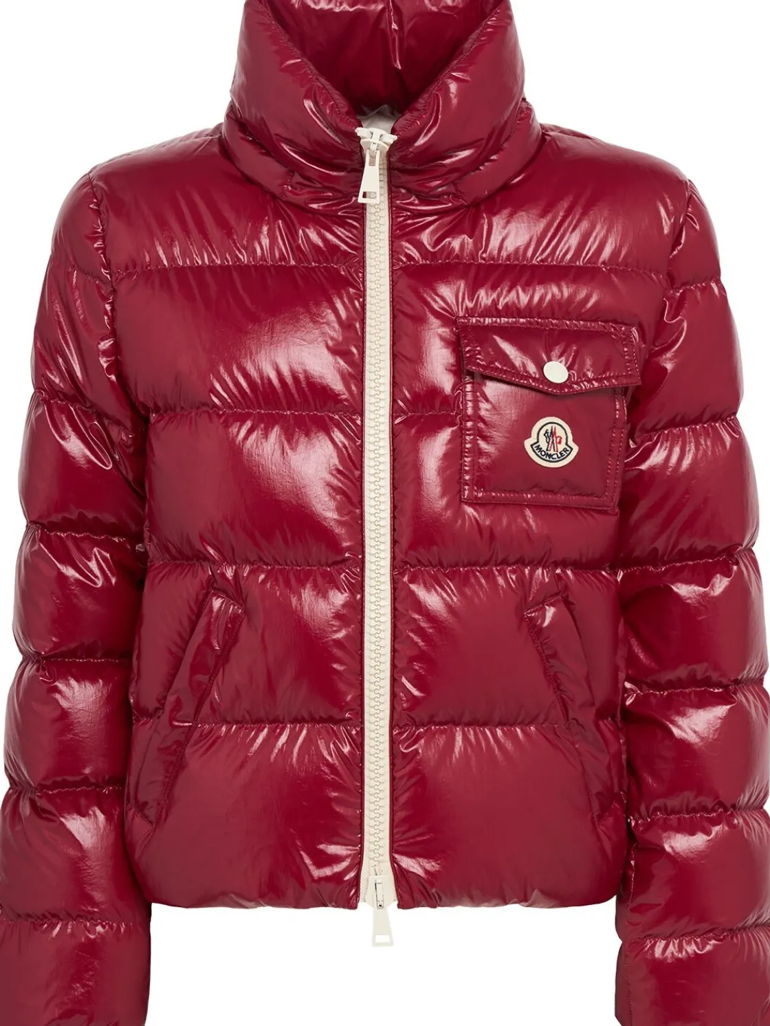 Andro nylon hooded down jacket