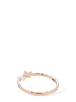 Anello Stellina in oro rosa 9kt