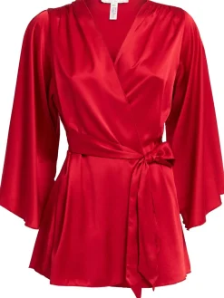Angel satin slip dress