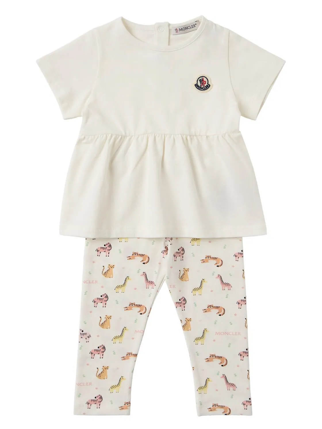Animal print cotton set