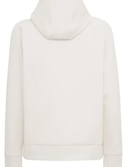 Aura cotton blend zip-up sweatshirt