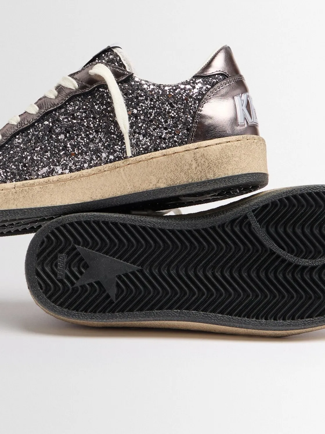 Ballstar glittered sneakers