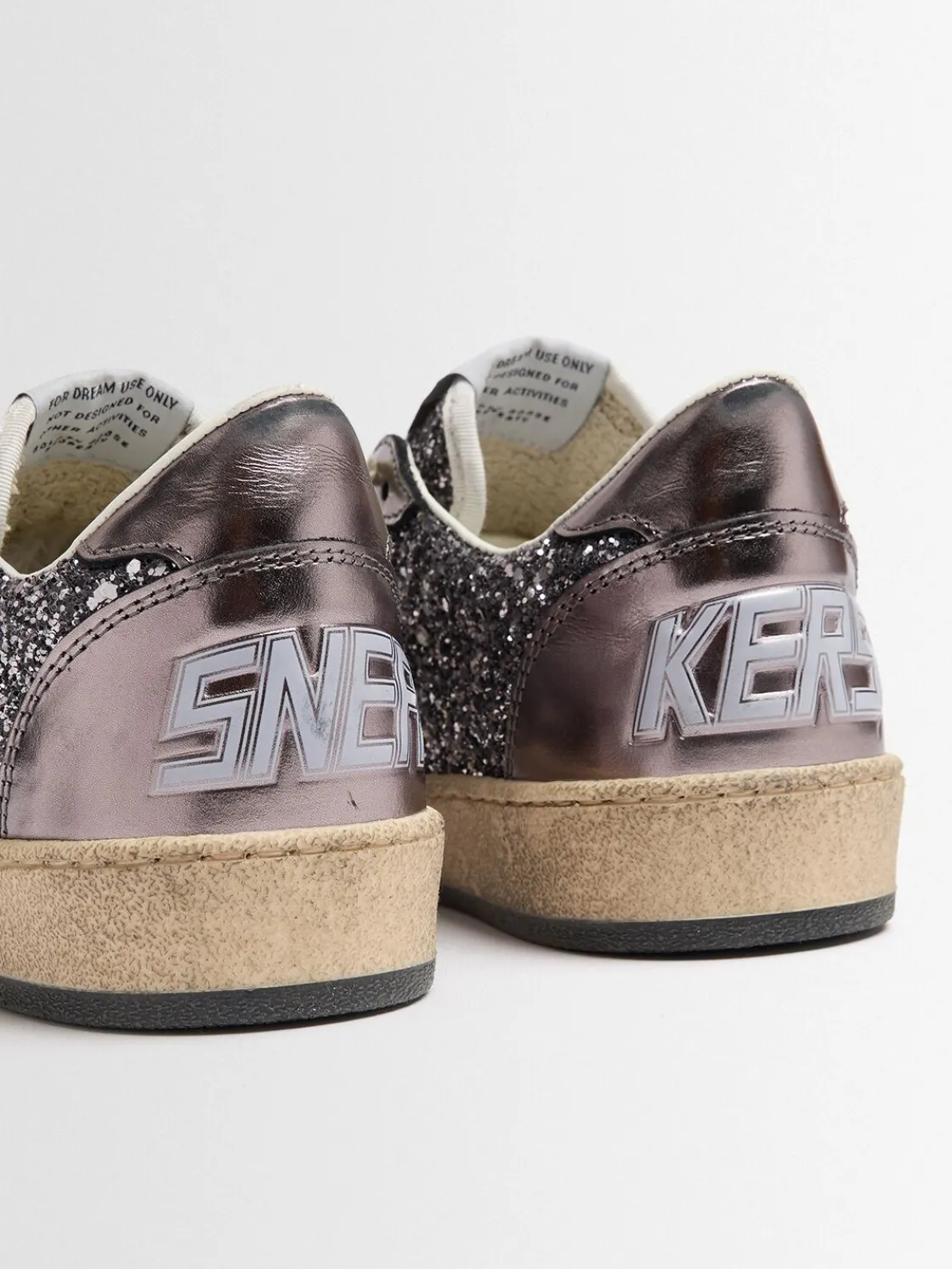 Ballstar glittered sneakers