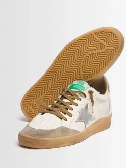 Ballstar laminated leather sneakers