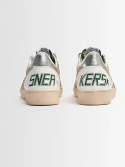 Ballstar mesh & leather sneakers
