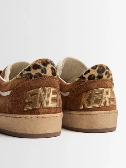 Ballstar suede sneakers