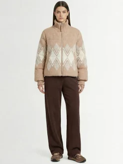 Belinda knit puffer jacket