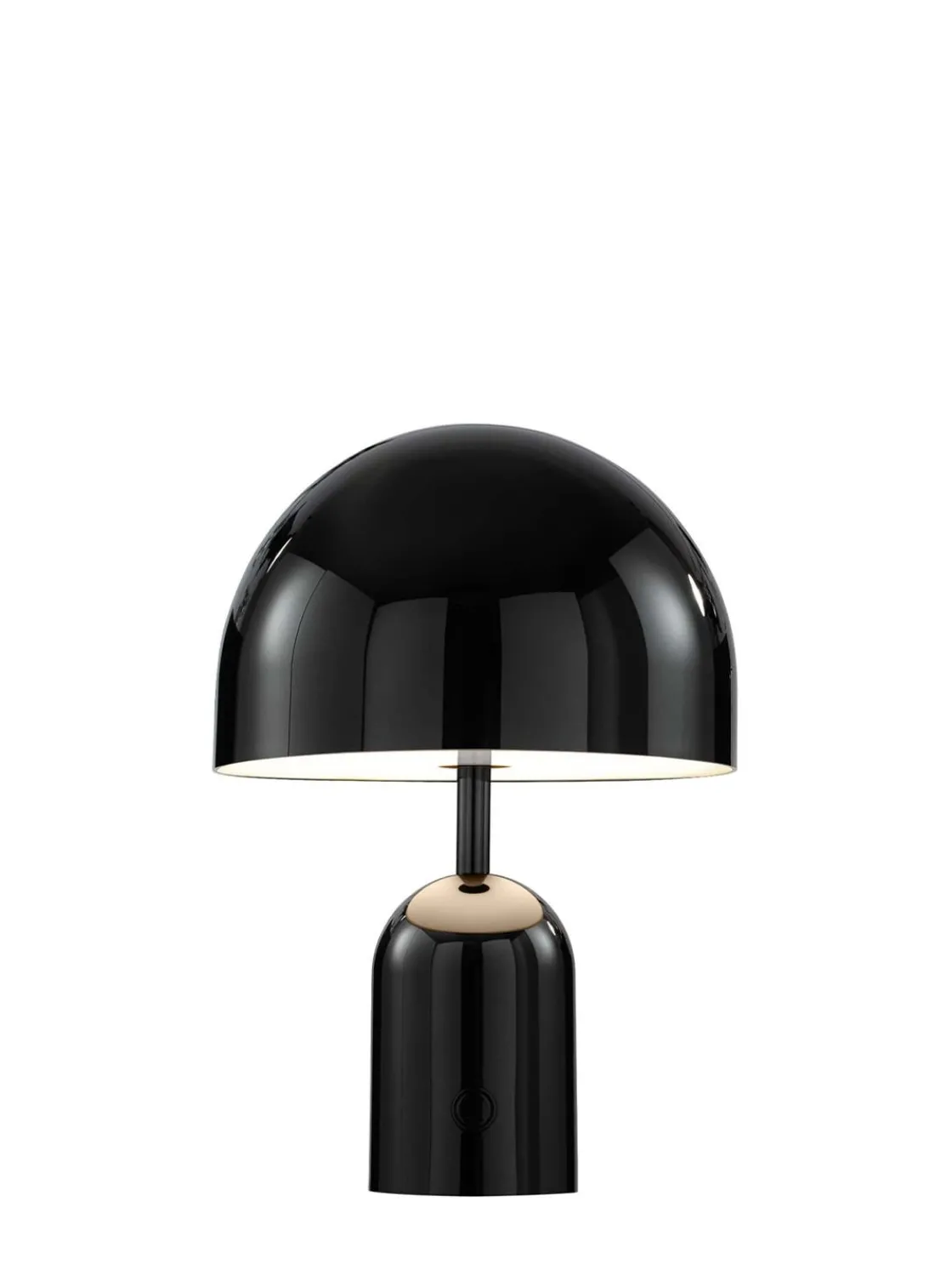 Bell portable black LED table lamp