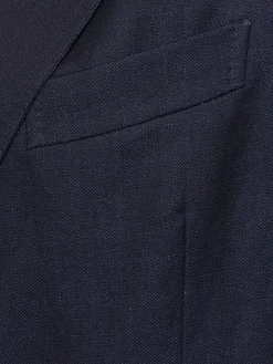 Blazer doppio petto Dina in lana e lino