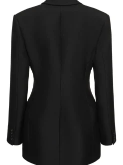 Blazer doppiopetto in gabardina