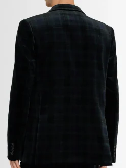Blazer doppiopetto in velluto