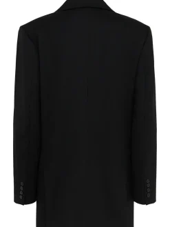 Blazer doppiopetto Nora in twill di lana