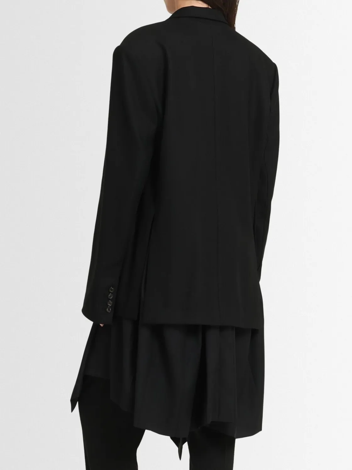 Blazer in misto lana trasformabile