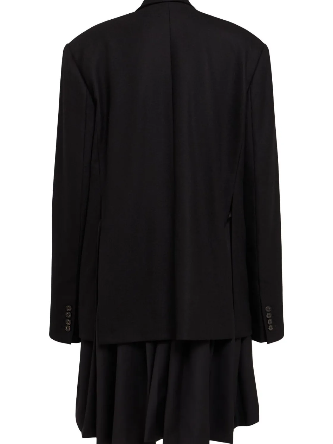Blazer in misto lana trasformabile