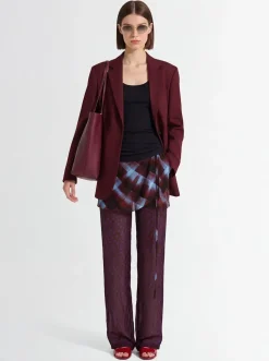Blazer monopetto Baftan in lana