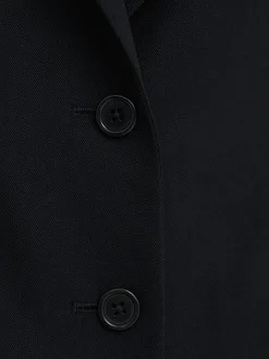 Blazer monopetto Freya in twill di lana