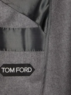 Blazer monopetto in cashmere