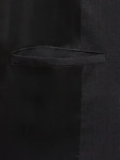 Blazer monopetto in twill di lana