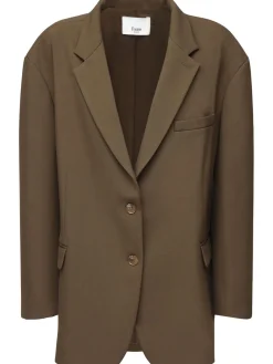 Blazer oversize Bea in techno twill