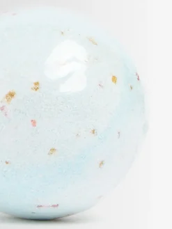 Blue bath bomb