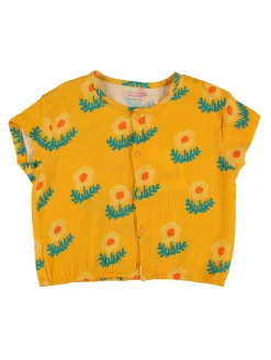 Blusa in cotone stampato