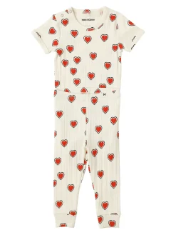 Body e pantaloni in jersey stampato