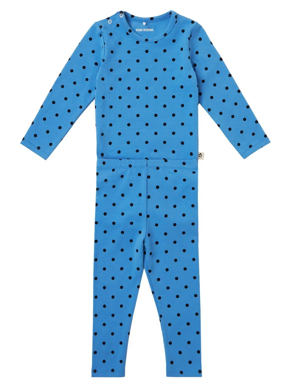 Body e pantaloni in jersey stampato