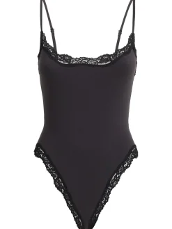 Body Fits Everybody in nylon con pizzo