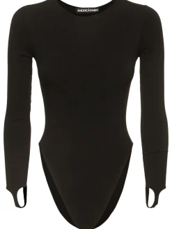 Body in jersey con cutout
