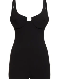 Body in maglia di misto lana