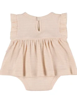 Body in misto cotone a righe