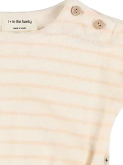 Body in misto cotone a righe
