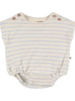 Body in misto cotone a righe