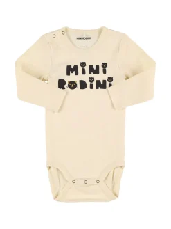 Body, pantaloni e cappello in cotone organico