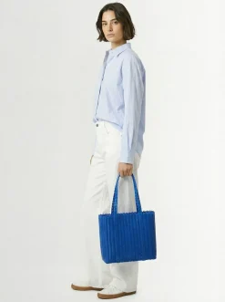 Borsa a cesta grande intrecciata