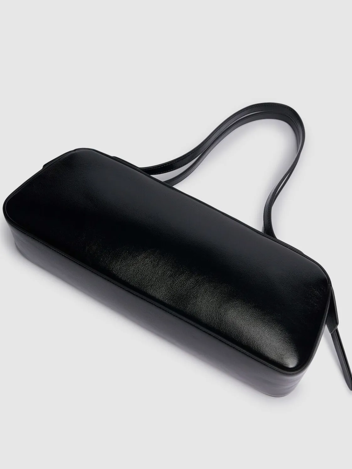 Borsa a spalla Simona in vernice craclé