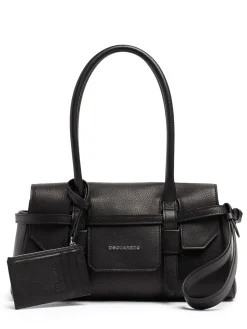 Borsa a spalla Twin in pelle