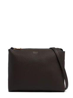 Borsa a tracolla media Lina in pelle martellata