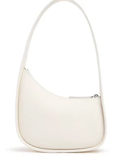 Borsa Half Moon in pelle liscia