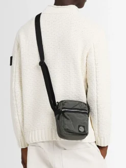 Borsa in nylon spalmato