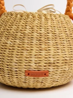 Borsa Lily Anne effetto rafia