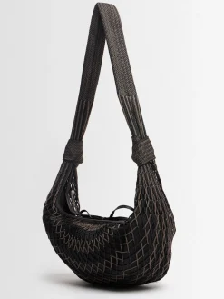 Borsa media Fortune Croissant intrecciata