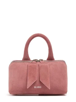 Borsa mini Friday in camoscio