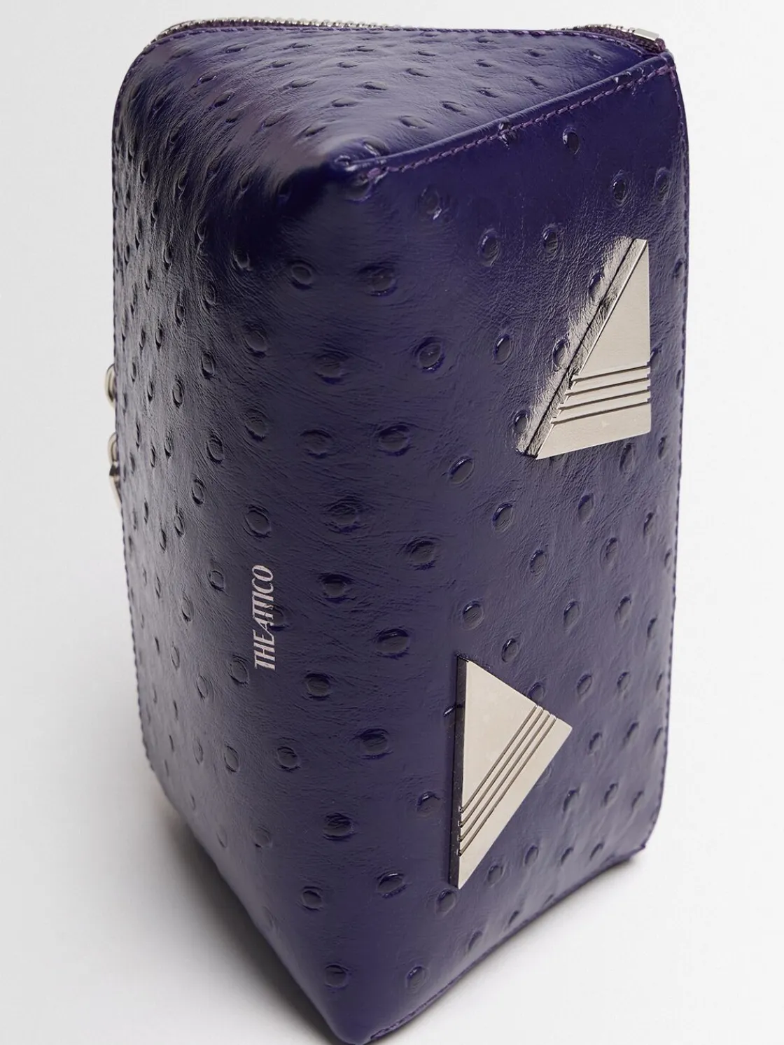 Borsa mini Friday in pelle goffrata